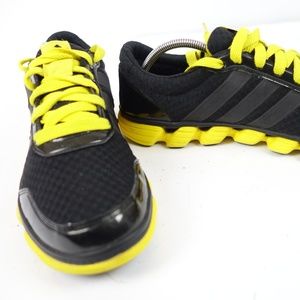 Adidas YYA 606001 Running Black Yellow Shoes Men's
